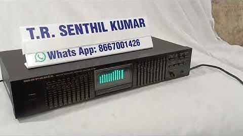 Marantz Stereo spectrum graphic equilizer  EQ-551   Rs. 22000 kovai senthil electronic 9444221800