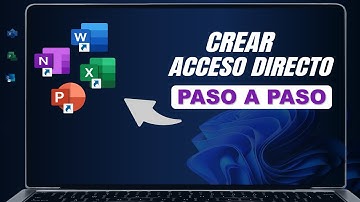 Cómo crear accesos directos de Word, Excel y PowerPoint en el escritorio de Windows paso a paso