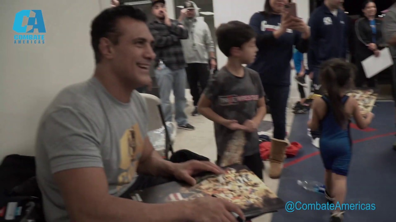 combate americas tapology Alberto del Río Visits Jimenez Grappling Academy