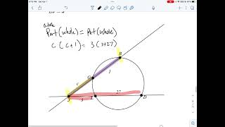 SM2 13.6-4: Using Two Secant Lines to Solve a Factorable Quadratic