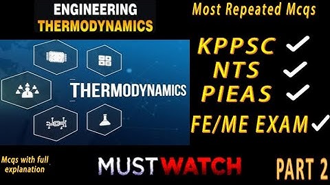 Thermodynamics mcqs Part 2