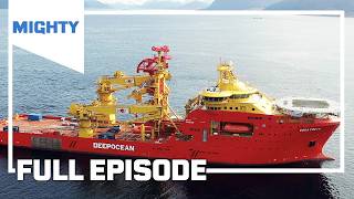 This Enormous Ship Mans an Offshore Rig: Edda Freya | FULL EPISODE | Mighty