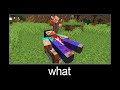 Minecraft wait what meme part 220 (Scary Steve and Villager)