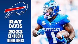 Ray Davis' Best Plays of 2023 (Kentucky RB) | Buffalo Bills Highlights