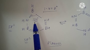 Borazole/borazine pt 2 p block elements series