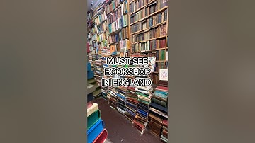 This Book Store is Insane! This Bookshop in England has over half a million books! #booklover