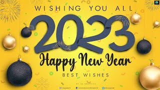 Create Happy New Year 2023 / 2024 Wallpaper / Poster / Card Design In Photoshop screenshot 4