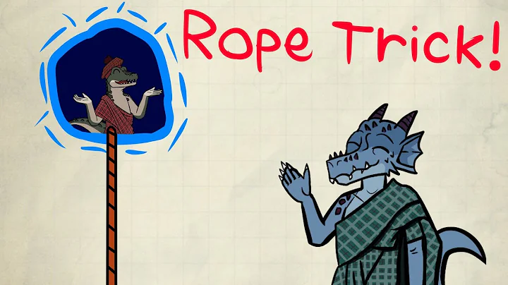 Upptäck förtrollningen 'Rope Trick' i Dnd 5e