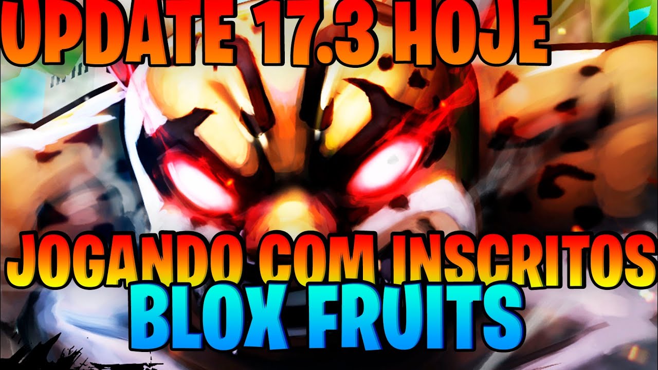 SAIU!! NOVO MEGA CODIGO do UPDATE 17.3 no BLOX FRUITS!! (CODIGO