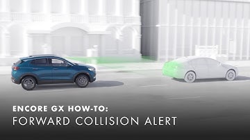 How To Use Forward Collision Alert | Buick Encore GX How-To Videos