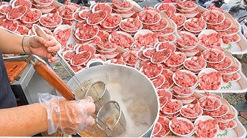 BÚN BÒ CHÚ GẤU khách đông không lối thoát, bán chưa đầy 2 tiếng - Vi Na TV