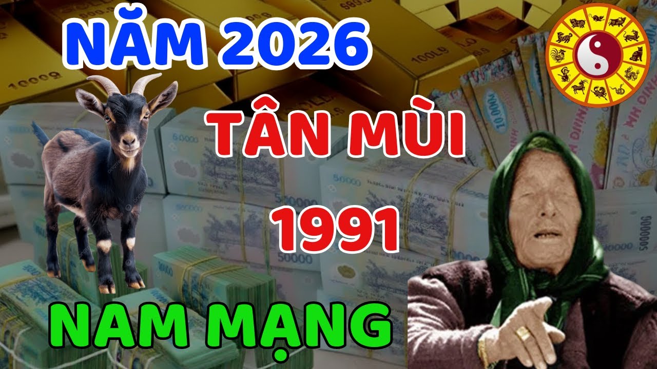 Nam mạng : Tử vi tuổi TÂN MÙI 1991 năm 2026 phải biết chớp thời cơ để giữ Lộc Lớn