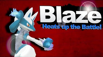 Blaze Heats up the Battle! (Super Smash Bros. For Wii U Machinima)