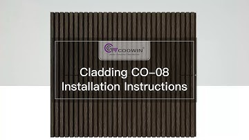 COOWIN® WPC Cladding CO-08 Installation