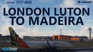 MSFS | PMDG 737-800 | London Luton to Madeira on VATSIM