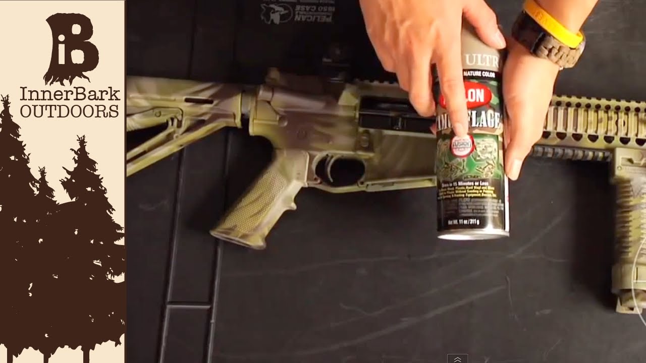 How to Spray Paint Your AR-15 Rifle - Firearms News