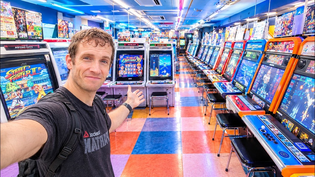 WORLD'S BEST Retro Arcade!? 🇯🇵 HEY (Hirose Entertainment Yard) Akihabara | Arcade Tours