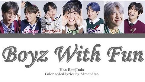 BTS (방탄소년단) - Boyz With Fun (흥탄소년단) [Han/Rom/Ina] (Color Coded Lyrics)