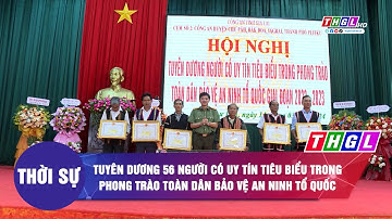 Tuyên dương 56 người có uy tín tiêu biểu trong phong trào Toàn dân bảo vệ an ninh Tổ quốc