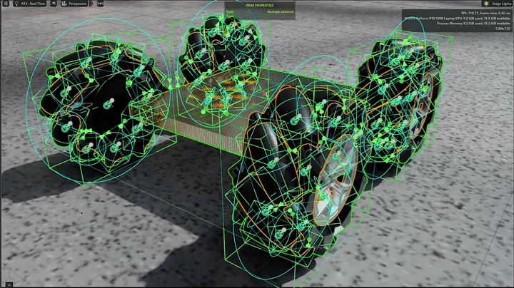 Sim and Real: Mecanum-Wheel Robot - LycheeAI Isaac Tournament