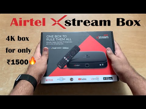 Airtel Xstream Box Unboxing & Review || Should you buy it?