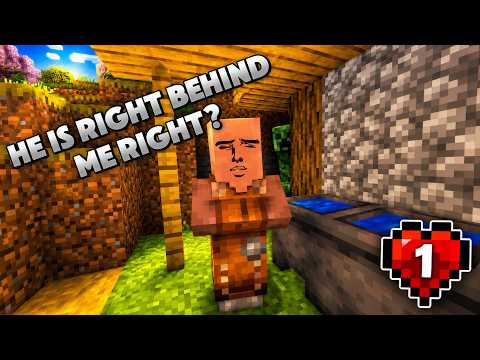 I Survived Day 1… Barely | Minecraft Hardcore #minecraft  #creeper #minecrafthorror #chillvibes