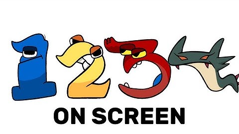 Number lore 4 but only when the numbers are on screen