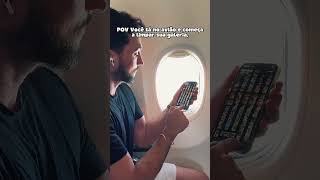 Viajantes que limpavam a galeria toda vez que entravam no avião. Um vício? Um toque? 🤣🤣