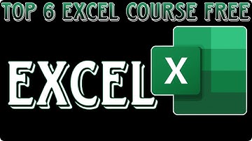 Top 6 Excel course for free🔥|  MS Excel Full Course Playlist | #completeexcelcourse #excelcourse