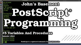 Postscript #5 Variables and Procedures