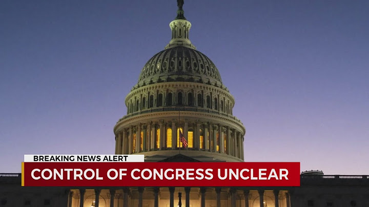 Control of Congress remains unclear