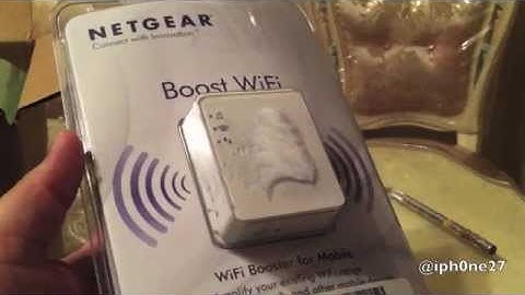 NetGear WN1000RP Boost WIFI Signal UnBoXing w/Link