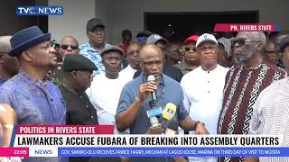 Political Leaders Visit Rivers House Of Assembly