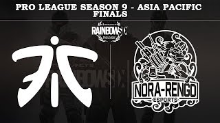 Nora Rengo vs Fnatic - Map1 @Consulate | Pro League Season 9 - APAC Finals (14.04.2019)