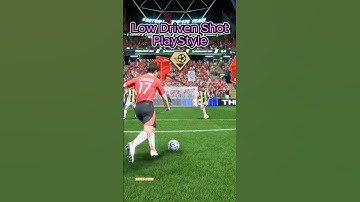 New OP PlayStyle in FC 25 - Low Driven Shot💥 #football #fifa #fc #uefa #new #fc25 #playstyle