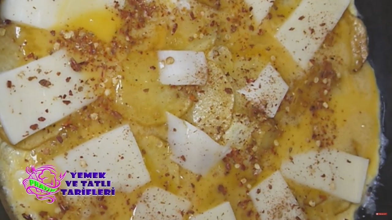 Pratik Yemek Ve Tatlı Tarifleri Patatesli Kaşarlı Omlet – GÜLEN GÜNEŞ OMLETİ