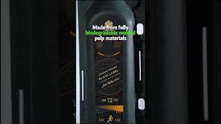 Eco-Friendly Molded Pulp Bottle Box 🌱 PulpMould Packaging Solutions ♻️ Whisky Tray