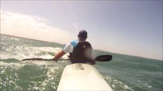 Downwind Surfski Corio Bay 5 11 14