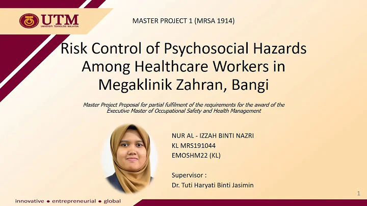 Risk Control of Psychosocial Hazards Among Healthcare Workers