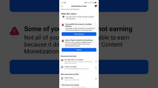 Facebook Monetization Suspended Problem Solve | Facebook Monetization Suspended Kaise Thik Kare 2026