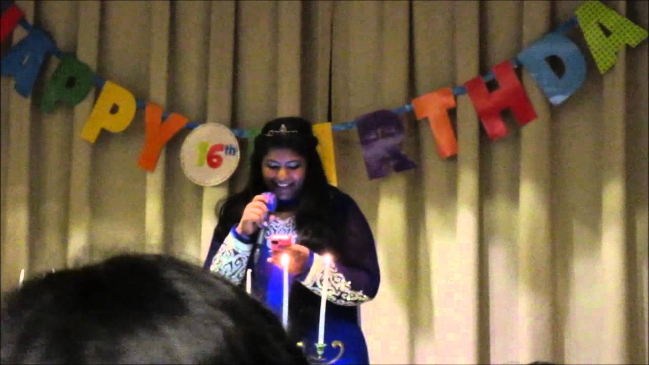 Soby's Sweet 16 Candle Lighting Ceremony ( cousin ) YouTube