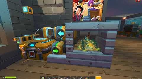 Scrap Mechanic Survival | Mod - Vacuumpump Collect All Items - Full Automated Glowpoo Farm