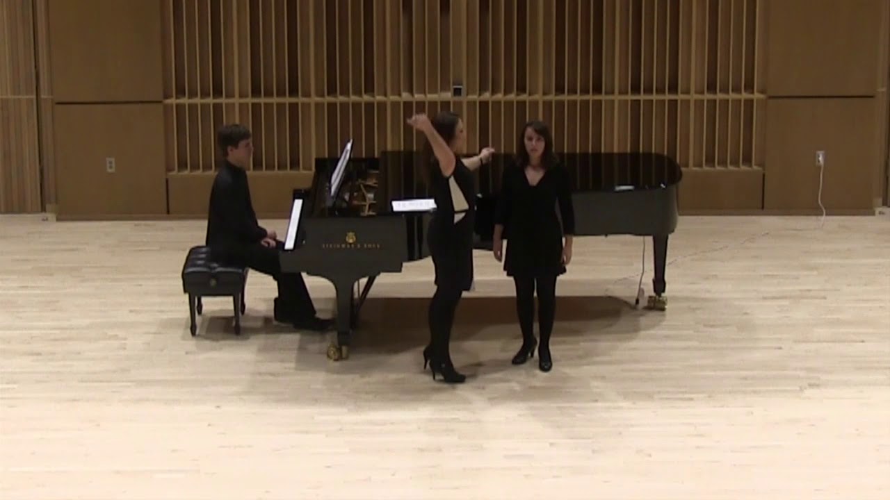 Soprano, Mary Grogan teaches Master Class at Indiana University