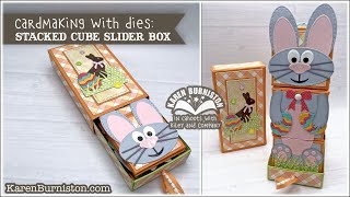 Cardmaking with Dies: Surprise Cube Slider Box