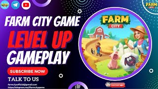 Farm City Game Level Up | Level 42 | Best Decoration | ‎@farmcitygame    | screenshot 1