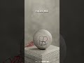 16 vs 10,000 Faces: RED MESH vs STONE SPHERE (Blender 4.3) #shorts #blender #blender3d
