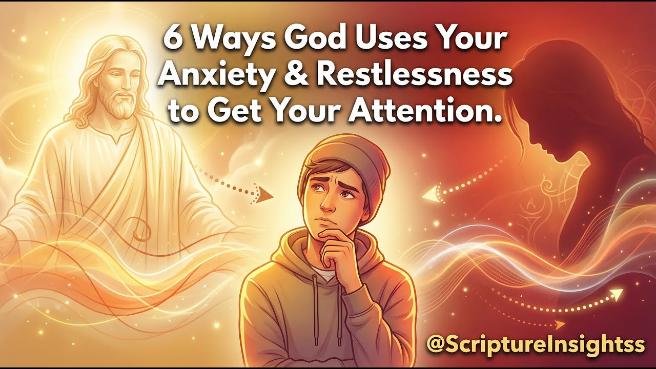 6 Ways God Uses Your Anxiety & Restlessness to Get Your Attention