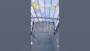 Steel structure installation on site