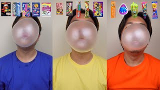 Compilation Of Eating Various Bubble Gum