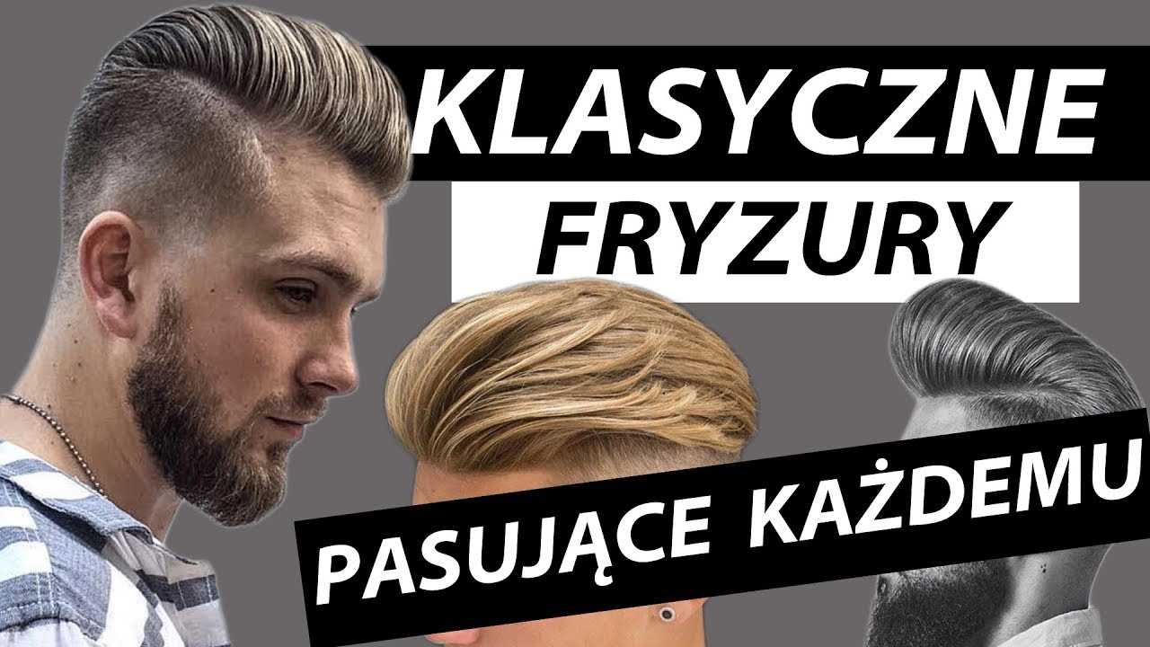 Meskie Fryzury Dlugie Kucyk Barber Shop Style Blowout